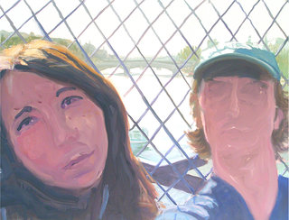 pont des arts, 2005, huile sur toile, 65x90 cm